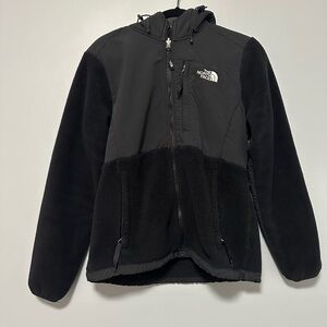 The North Face Black Hooded Fleece Jacket